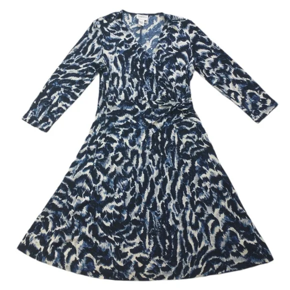 Chico's Travelers Dress Size 1 (M/8) - Picture 1 of 10